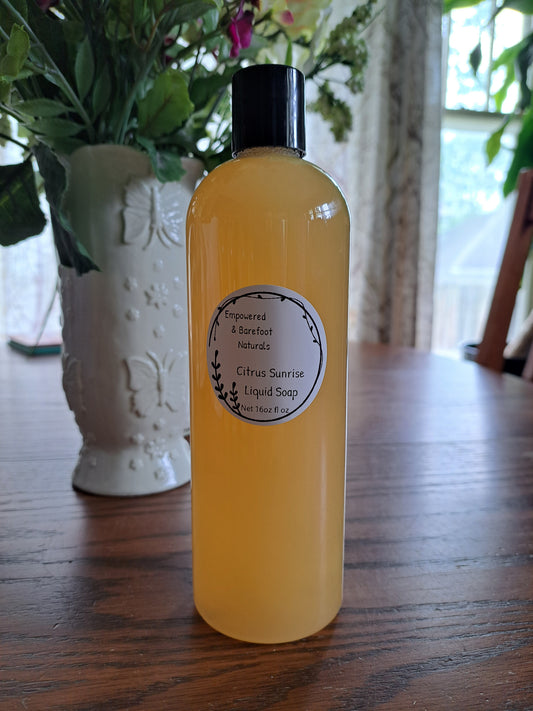Citrus Sunrise Handcrafted Liquid Soap