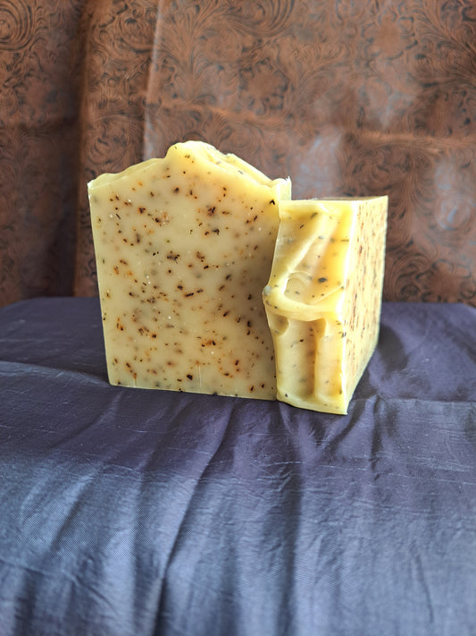 Lemon Peppermint Handcrafted Soap