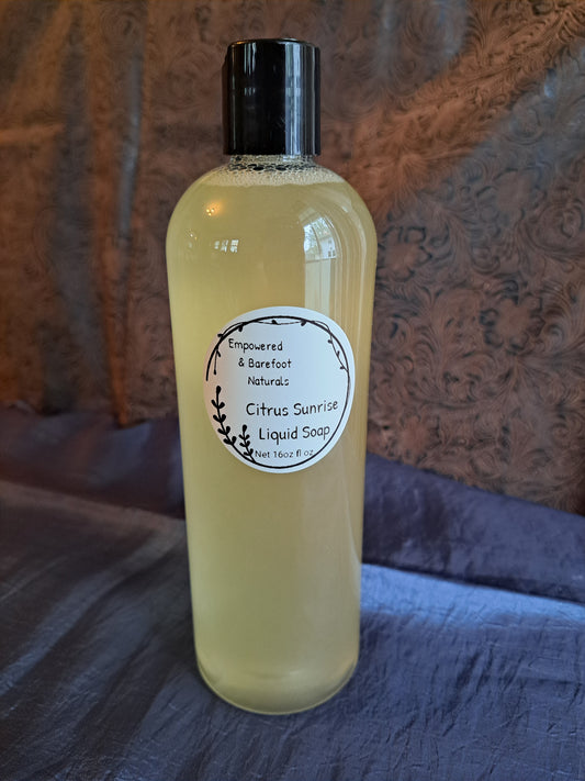 Citrus Sunrise Handcrafted Liquid Soap